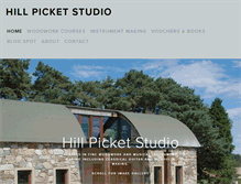 Tablet Screenshot of hillpicketstudio.com